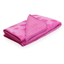 Scamp Minky sherpa takaró (Rózsaszín) babaágynemű, babapléd