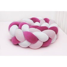 Scamp rácsvédõ fonott 180cm Fehér-Rózsaszín-Pink RFT010 180CM babaágynemű, babapléd