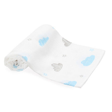 Scamp Tetra Textil pelenka szett (3db) - Fehér alapon kék felhők mosható pelenka