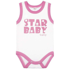  Scamp Ujjatlan baba kombidresz (56) - Star Baby pink