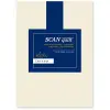 Scanquilt JERSEY ELASTIC LYCRA lepedő, natúr, 90×200 cm