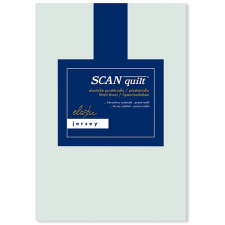 Scanquilt JERSEY ELASTIC LYCRA lepedő, vízkék, 180×200 cm lakástextília