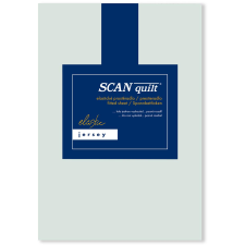 Scanquilt JERSEY ELASTIC LYCRA lepedő, vízkék, 180×200 cm (33959) lakástextília