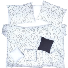 Scanquilt povlečení JERSEY letadla bílošedá 140 × 200/70 × 90 cm lakástextília