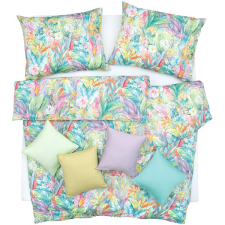 Scanquilt povlečení SATÉN DESIGN tropicana pestrá 140 × 200/70 × 90 cm lakástextília