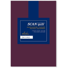 Scanquilt prostěradlo JERSEY ELASTIC LYCRA lilková 180 × 200 cm lakástextília