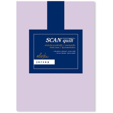 Scanquilt prostěradlo JERSEY ELASTIC LYCRA světle fialová 160 × 200 cm lakástextília