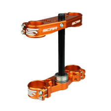 SCAR hármas bilincs eltolás 22 mm narancssárga SCAR Vázak, idomok, kiegészítők egyéb motorkerékpár alkatrész