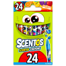 Scentos : 24 darabos illatos zsírkréta (40280) (40280) kréta