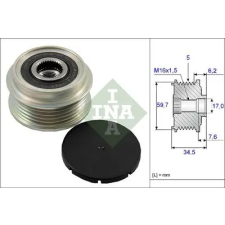 Schaeffler INA generátor szabadonfutó 535 0034 10 autóalkatrész
