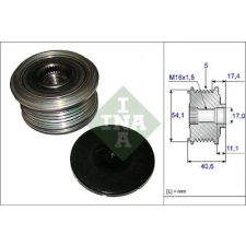 Schaeffler INA generátor szabadonfutó 535 0089 10 autóalkatrész