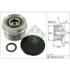 Schaeffler INA generátor szabadonfutó 535 0223 10 autóalkatrész