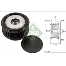 Schaeffler INA generátor szabadonfutó 535 0248 10 autóalkatrész