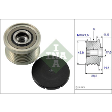 Schaeffler INA generátor szabadonfutó Schaeffler INA 535 0127 10 autóalkatrész