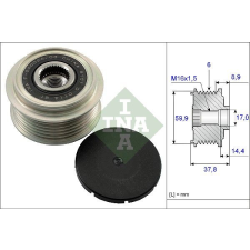 Schaeffler INA generátor szabadonfutó Schaeffler INA 535 0135 10 autóalkatrész