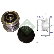 Schaeffler INA generátor szabadonfutó Schaeffler INA 535 0203 10 autóalkatrész
