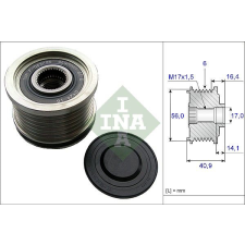 Schaeffler INA generátor szabadonfutó Schaeffler INA 535 0213 10 autóalkatrész