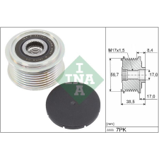 Schaeffler INA generátor szabadonfutó Schaeffler INA 535 0318 10 autóalkatrész