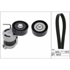 Schaeffler INA hosszbordás szíj készlet 529 0044 10 autóalkatrész