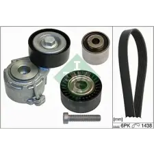 Schaeffler INA hosszbordás szíj készlet 529 0107 10 autóalkatrész