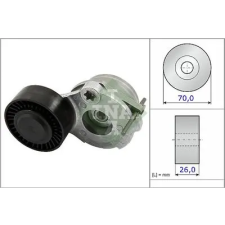 Schaeffler INA Szíjfeszítő, hosszbordás szíj 534 0470 10 autóalkatrész
