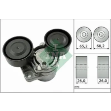 Schaeffler INA Szíjfeszítő, hosszbordás szíj 534 0505 10 autóalkatrész