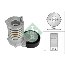 Schaeffler INA Szíjfeszítő, hosszbordás szíj Schaeffler INA 534 0030 10 autóalkatrész