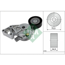 Schaeffler INA Szíjfeszítő, hosszbordás szíj Schaeffler INA 534 0132 30 autóalkatrész