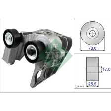 Schaeffler INA Szíjfeszítő, hosszbordás szíj Schaeffler INA 534 0467 10 autóalkatrész