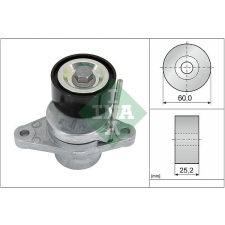 Schaeffler INA Szíjfeszítő, hosszbordás szíj Schaeffler INA 534 0474 10 autóalkatrész