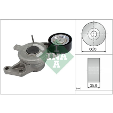 Schaeffler INA Szíjfeszítő, hosszbordás szíj Schaeffler INA 534 0657 10 autóalkatrész