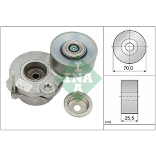 Schaeffler INA Szíjfeszítő, hosszbordás szíj Schaeffler INA 534 0672 10 autóalkatrész