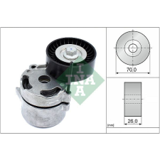 Schaeffler INA Szíjfeszítő, hosszbordás szíj Schaeffler INA 534 0711 10 autóalkatrész