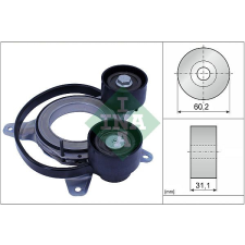 Schaeffler INA Szíjfeszítő, hosszbordás szíj Schaeffler INA 534 0814 10 autóalkatrész