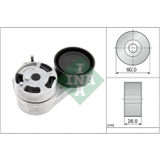 Schaeffler INA Szíjfeszítő, hosszbordás szíj Schaeffler INA 534 0938 10 autóalkatrész
