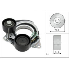 Schaeffler INA Szíjfeszítő, hosszbordás szíj Schaeffler INA 534 1010 10 autóalkatrész