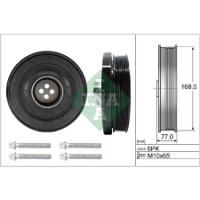 Schaeffler INA Szíjtárcsa készlet, forgattyús tengely Schaeffler INA 544 0130 20 autóalkatrész