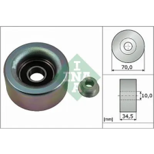 Schaeffler INA Szíjtárcsa/vezetőgörgő, hosszbordás szíj 532 0590 10 autóalkatrész