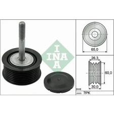 Schaeffler INA Szíjtárcsa/vezetőgörgő, hosszbordás szíj 532 0793 10 autóalkatrész