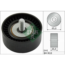 Schaeffler INA Szíjtárcsa/vezetőgörgő, hosszbordás szíj Schaeffler INA 532 0479 10 autóalkatrész
