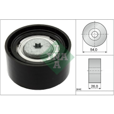 Schaeffler INA Szíjtárcsa/vezetőgörgő, hosszbordás szíj Schaeffler INA 532 0672 10 autóalkatrész
