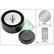 Schaeffler INA Szíjtárcsa/vezetőgörgő, hosszbordás szíj Schaeffler INA 532 0802 10 autóalkatrész