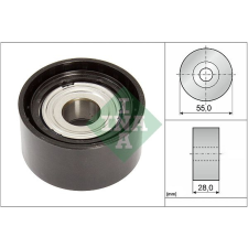 Schaeffler INA Szíjtárcsa/vezetőgörgő, hosszbordás szíj Schaeffler INA 532 0853 10 autóalkatrész