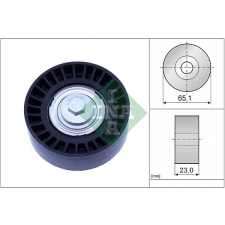 Schaeffler INA Szíjtárcsa/vezetőgörgő, hosszbordás szíj Schaeffler INA 532 0882 10 autóalkatrész