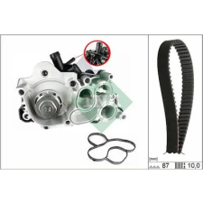 Schaeffler INA Vízpumpa + fogasszíj készlet 530 0742 30 autóalkatrész