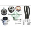 Schaeffler INA Vízpumpa + fogasszíj készlet Schaeffler INA 530 0089 30