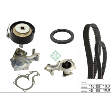 Schaeffler INA Vízpumpa + fogasszíj készlet Schaeffler INA 530 0959 30 autóalkatrész