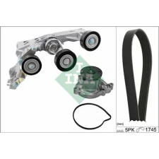 Schaeffler INA Vízszivattyú + bordásszíjkészlet 529 0148 30 autóalkatrész