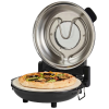 SCHAFER Pizzasütő, 1200W, fekete