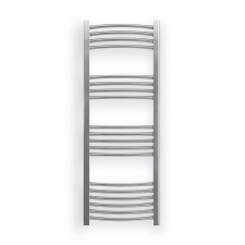 SCHAFER törölközőszárító radiátor 45 x 120 cm - íves (króm) fűtőtest, radiátor